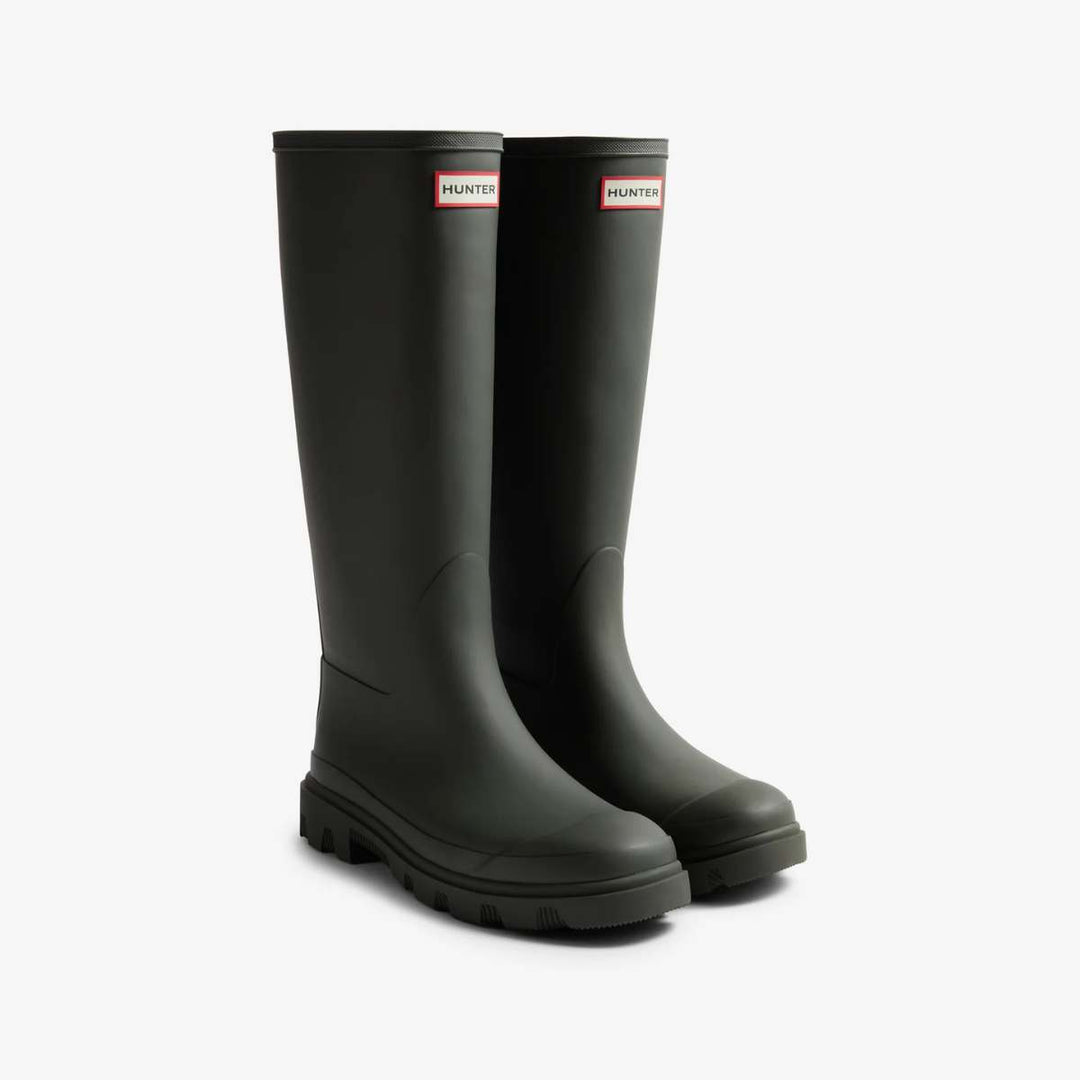 Hunter Downpour Tall Boot Dark Olive W