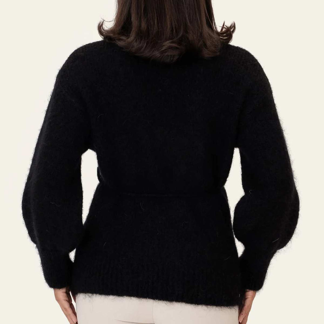 BYIC IdaIC Wrap Cardigan Svart