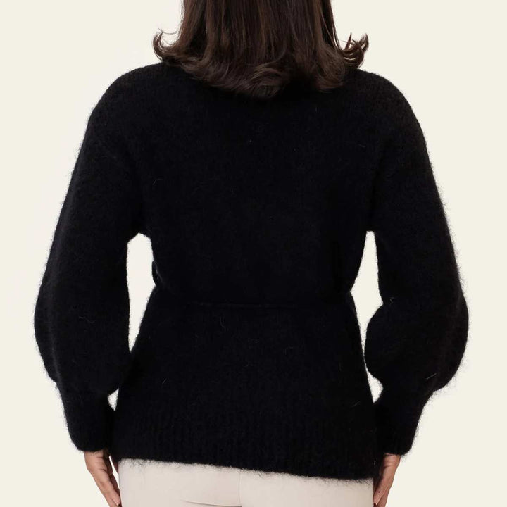 BYIC IdaIC Wrap Cardigan Svart