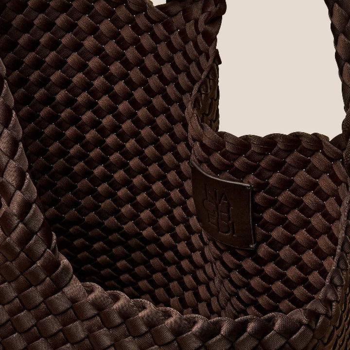 Naghedi St Barths Medium Tote Chocolate