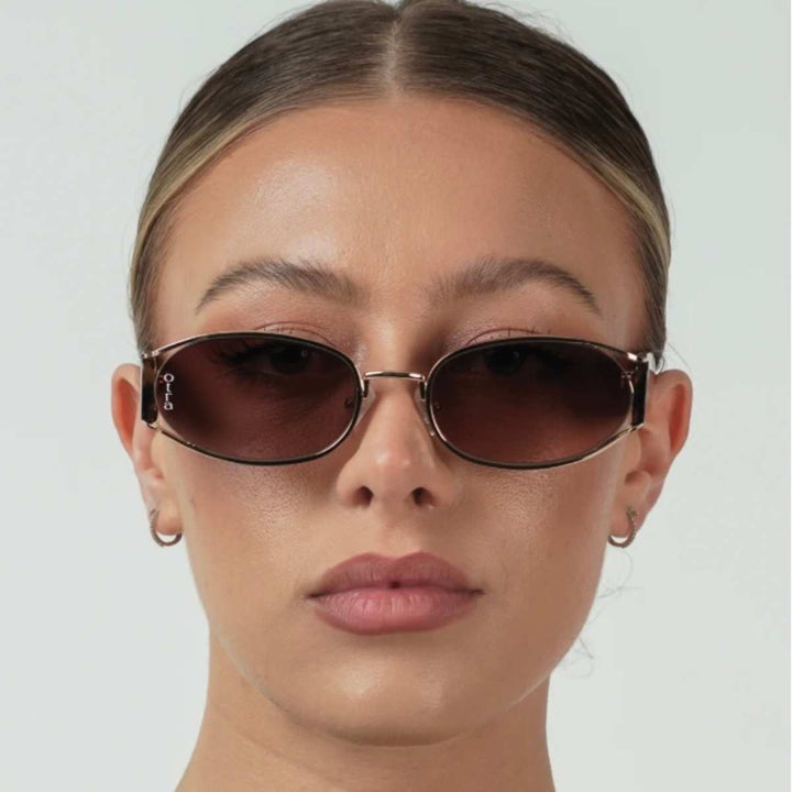 Polly Gold Tort/Brown To Pink Fade