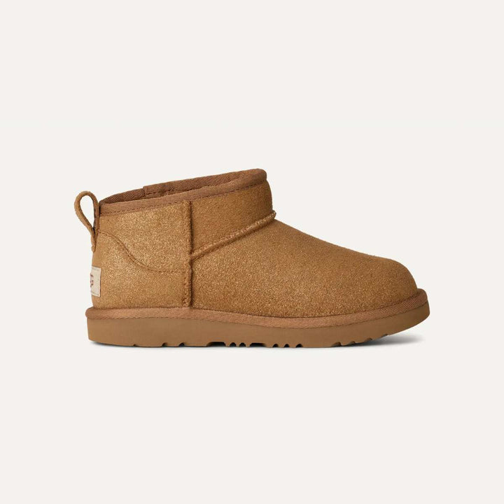 UGG K Classic Ultra Mini Dazzle Chestnut JR