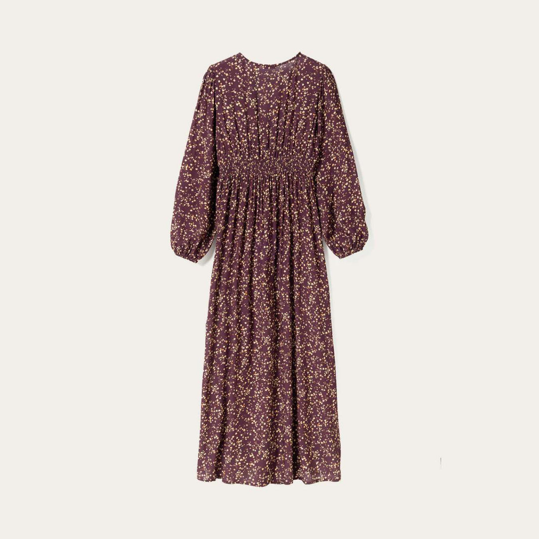 Noella Lilith Maxi Dress Donata Winetasting Print W
