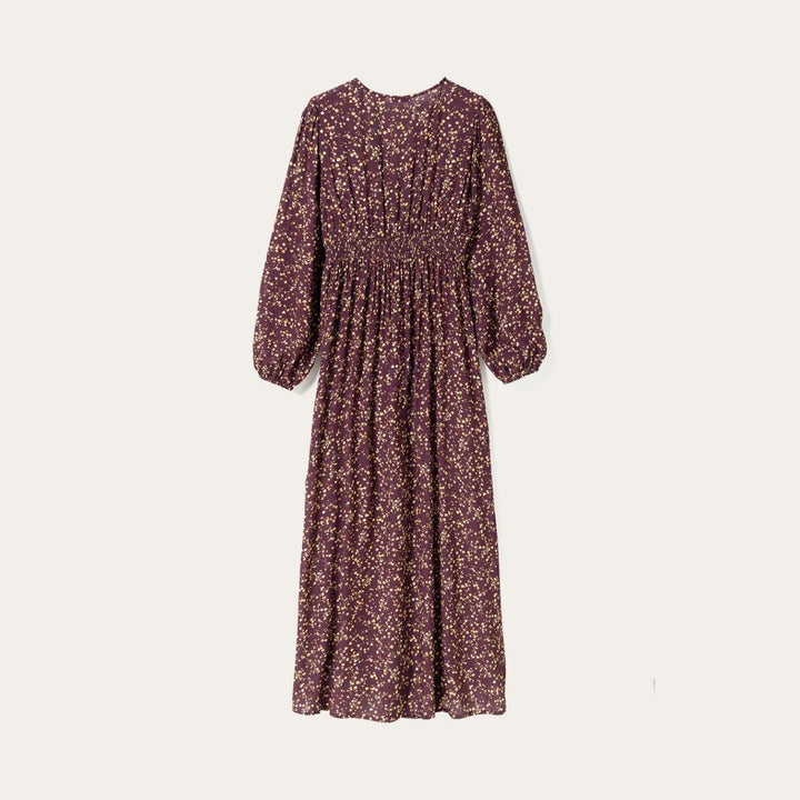 Noella Lilith Maxi Dress Donata Winetasting Print W
