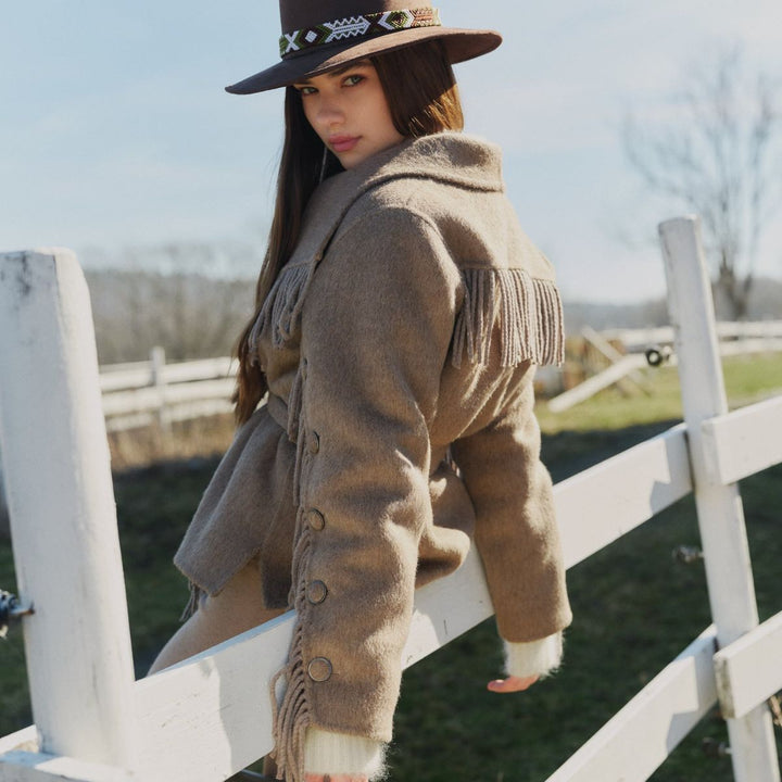 ELLA & IL Hedvig Jacket Brown