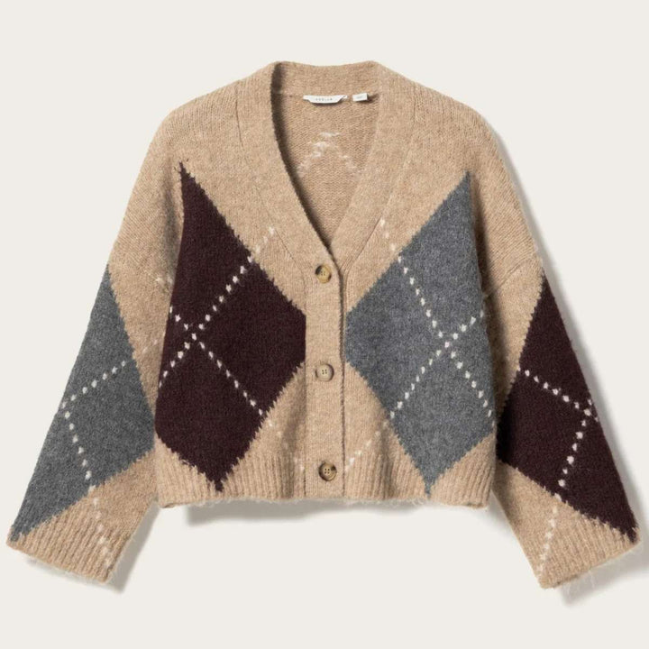 Noella N-Laiana Knit Cardigan Sand Melange