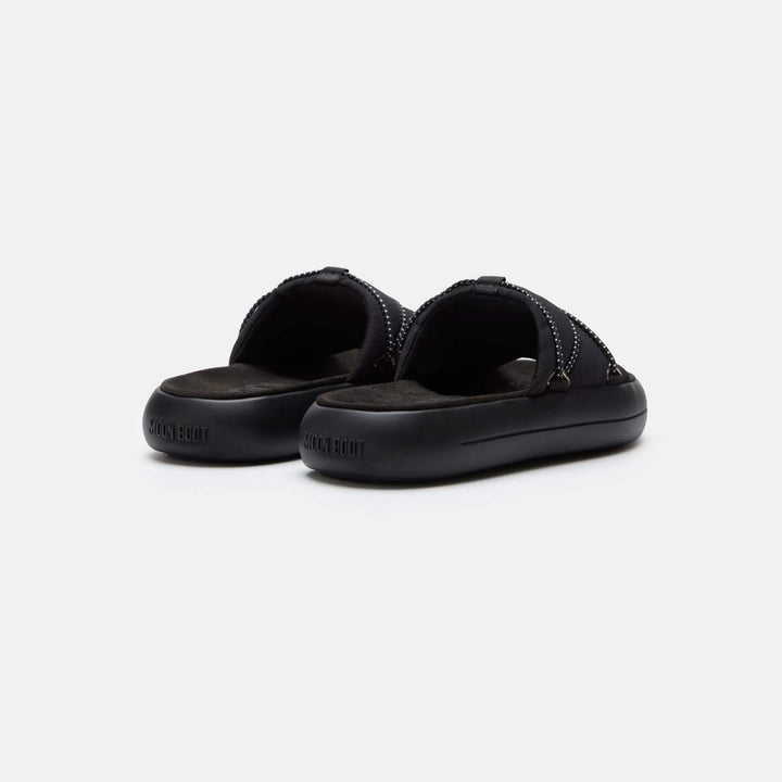 Moon Boots Icon Slide Black W