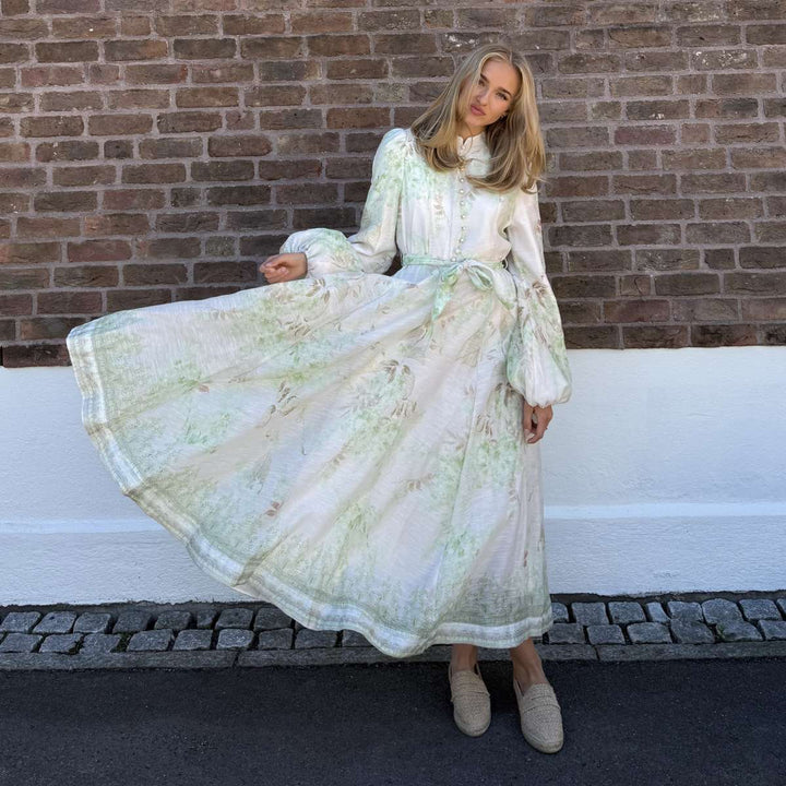 From Paris With Love Evy Dress Green