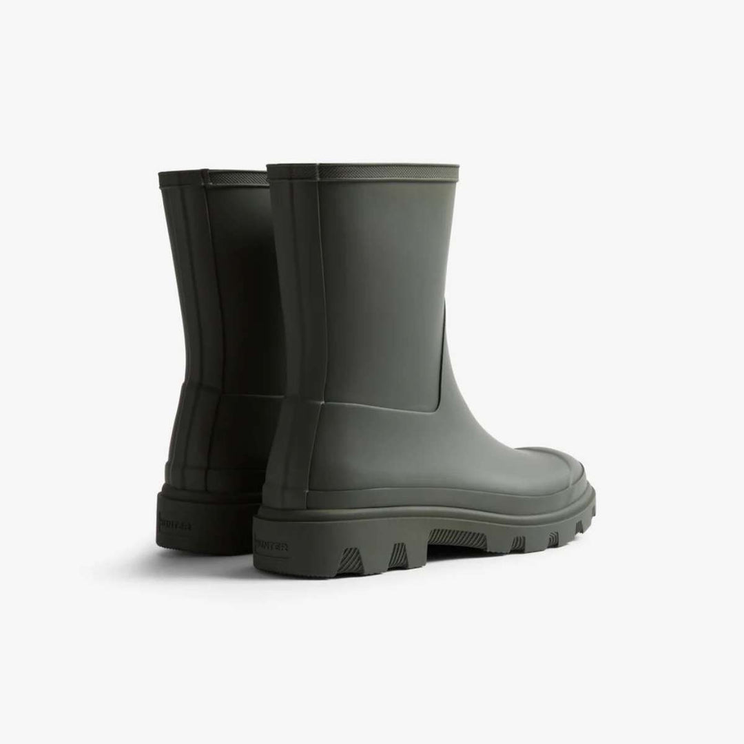 Hunter Downpour Short Boot Dark Olive W
