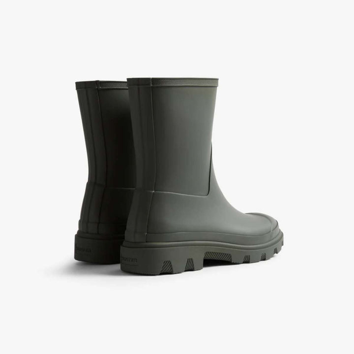 Hunter Downpour Short Boot Dark Olive W
