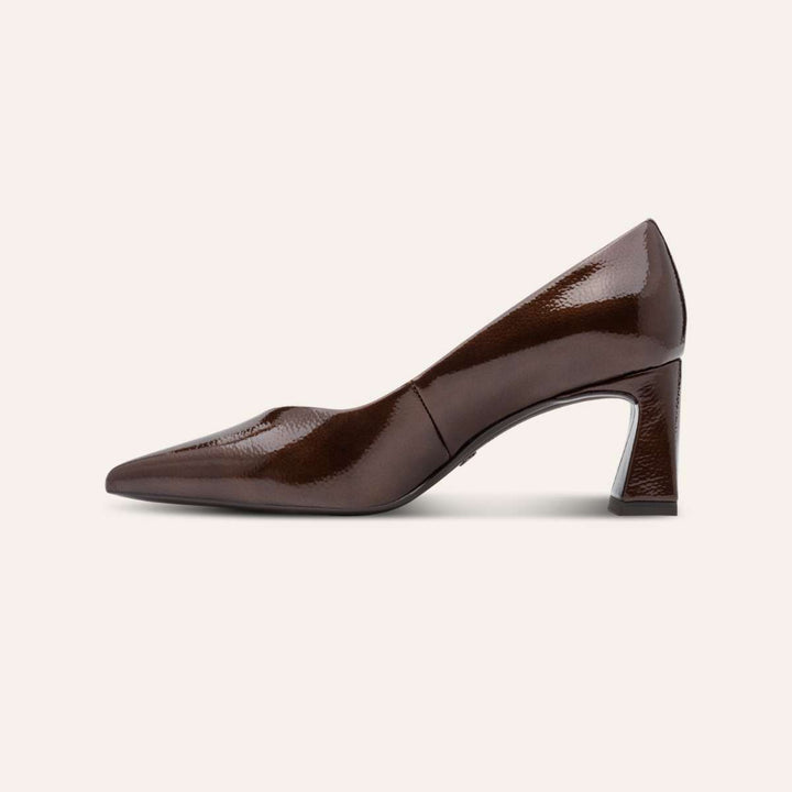 Tamaris Pensko Brown Patent W