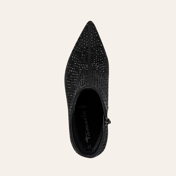 Tamaris Pen Boots Black Glam W