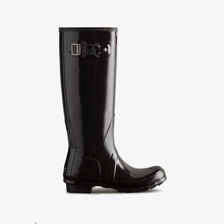 Hunter Original Tall Gloss Boots Black