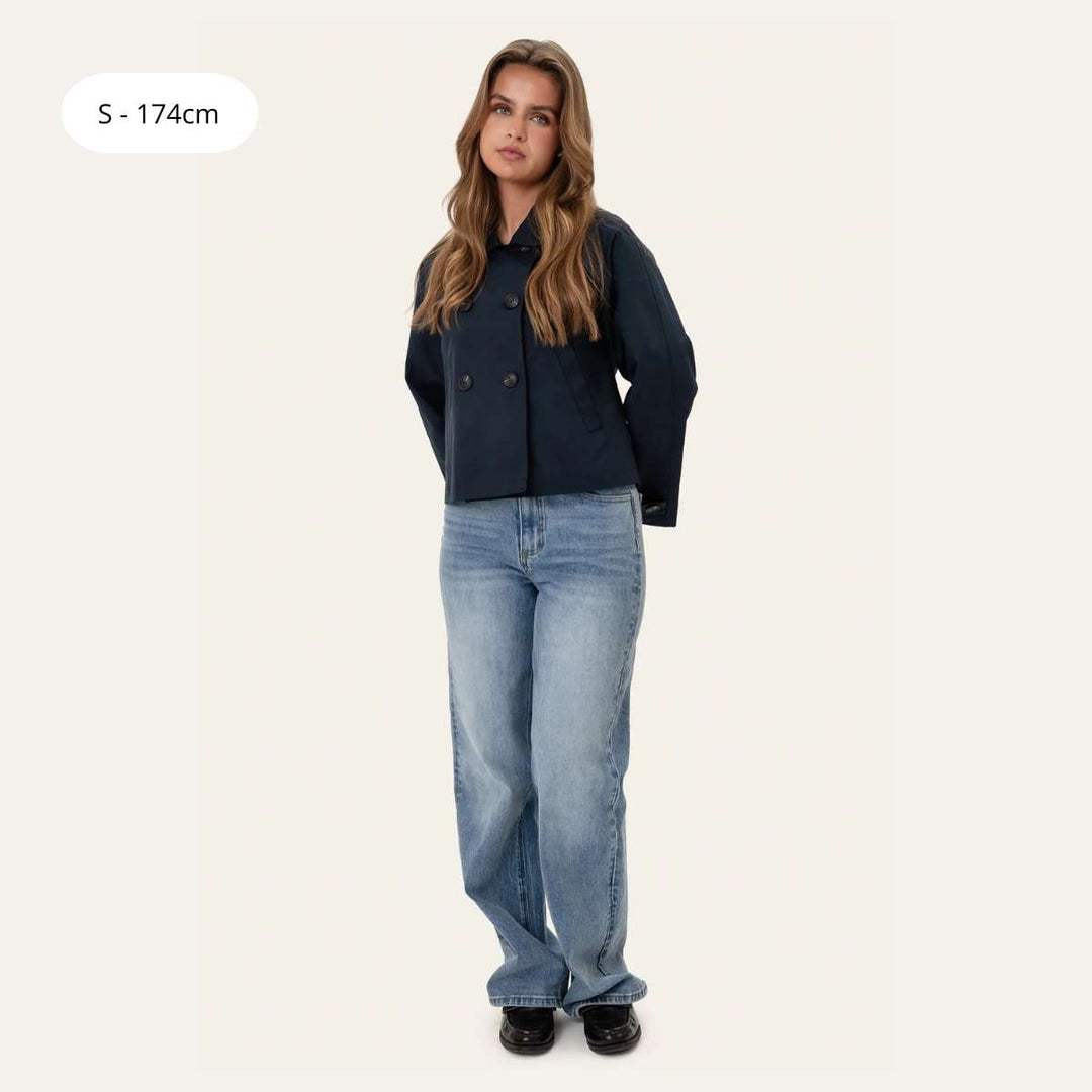 BYIC LunaIC Trenchcoat Dark Blue