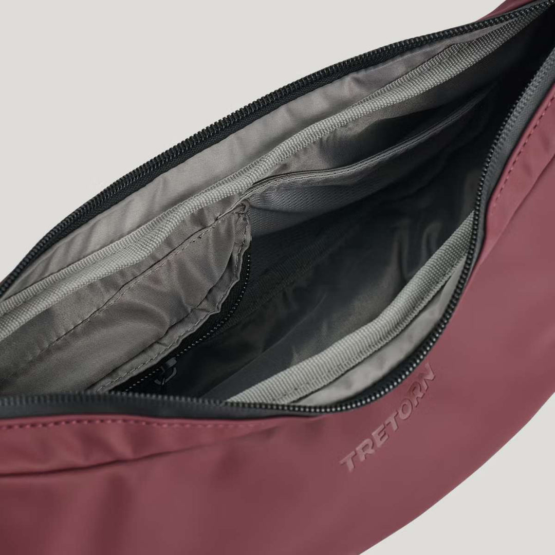 Tretorn Pu Moon Bag Burgundy