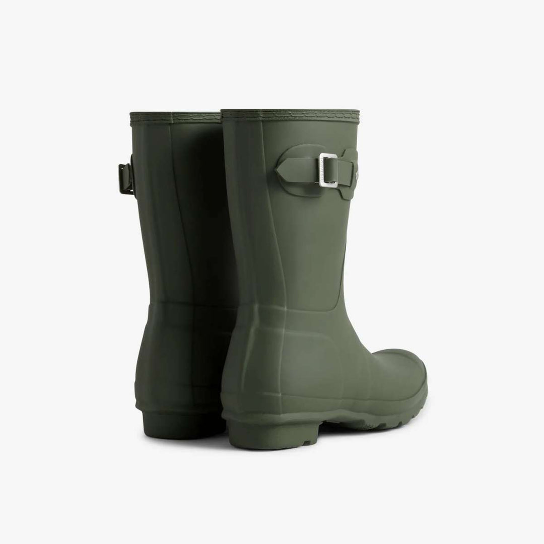 Hunter Original Short Boots Dark Olive W