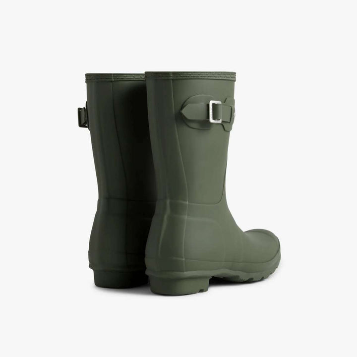Hunter Original Short Boots Dark Olive W