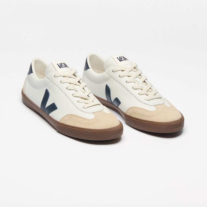 Veja Volley O.T Leather White Nautico Bark M
