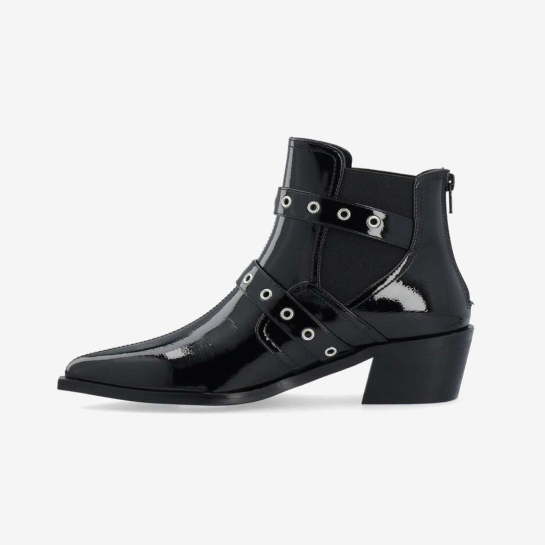 Bianco BIABLAKE Chelsea Buckle Boot Black W