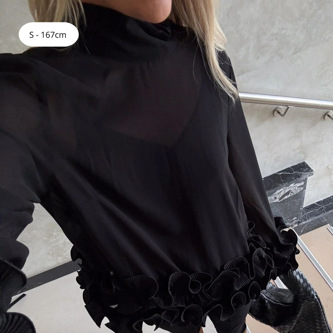 Noella Latanietta Blouse Black
