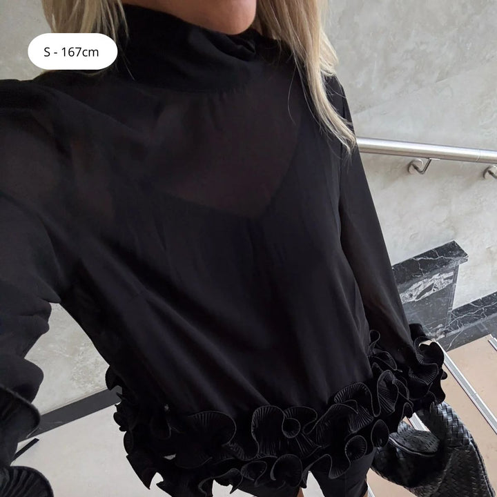 Noella Latanietta Blouse Black