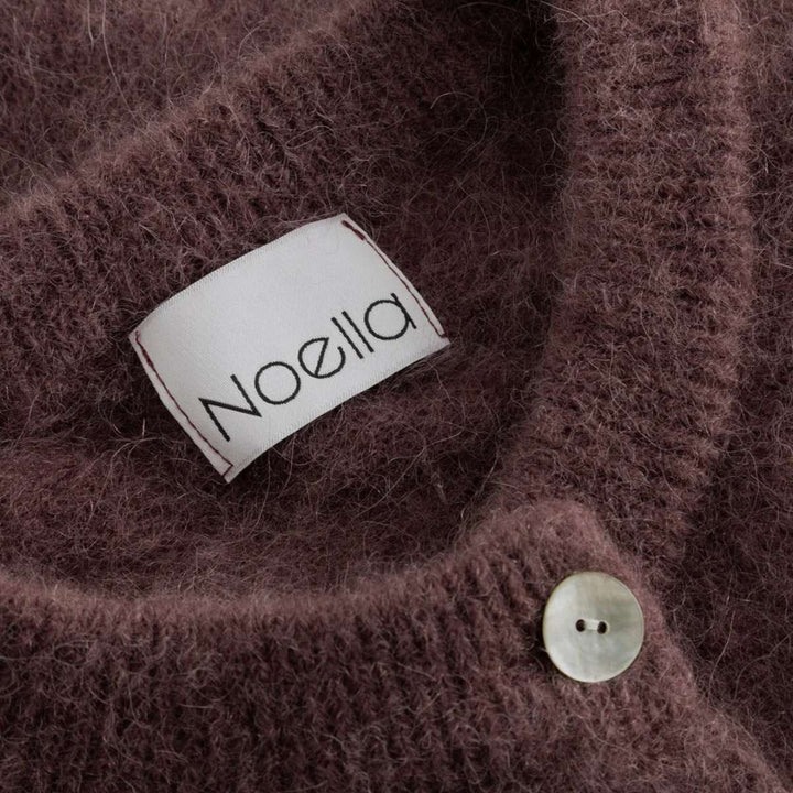 Noella Kae Knit Cardigan Medium Brown