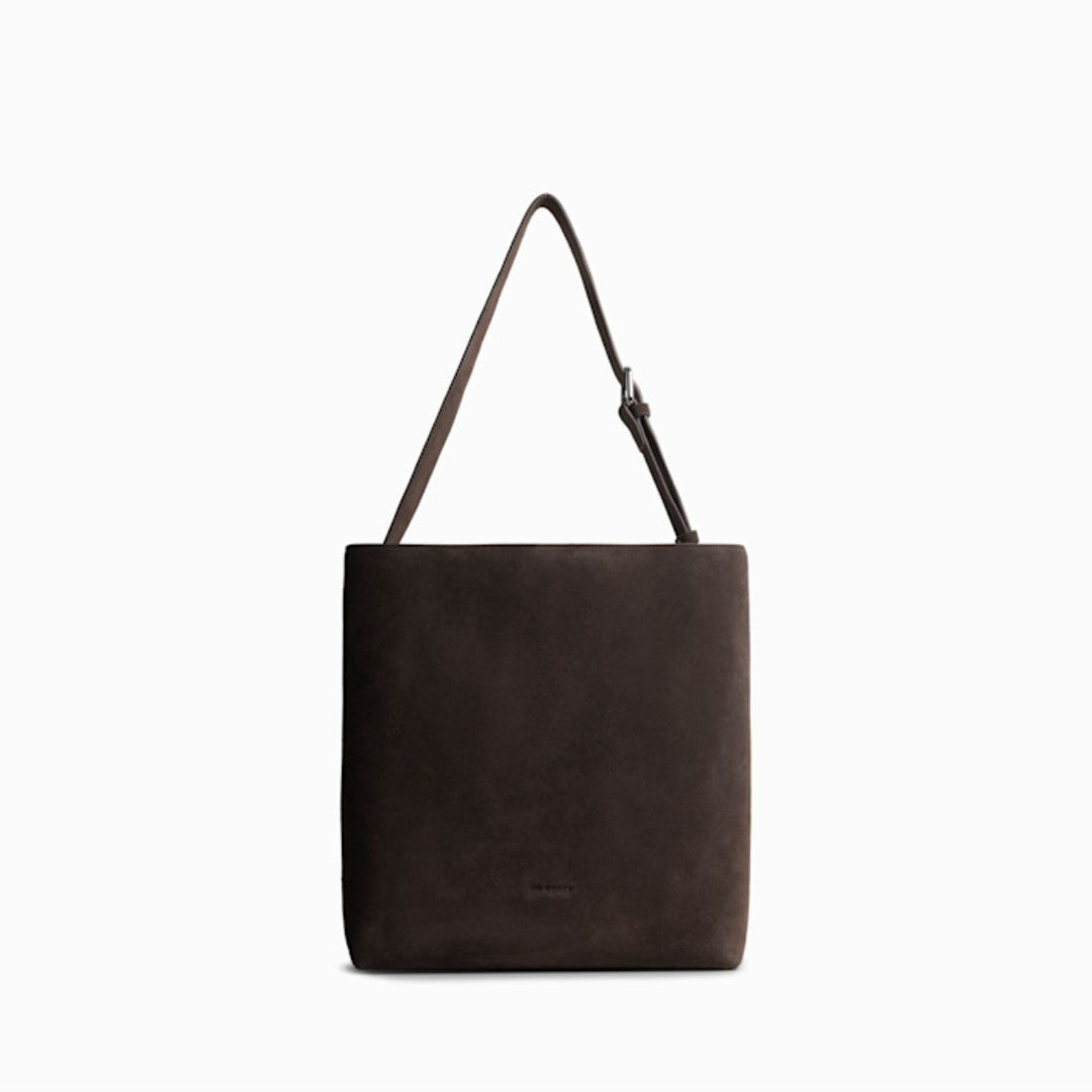 Jim Rickey Naomi Medium Suede Truffle