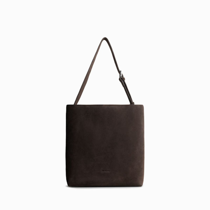 Jim Rickey Naomi Medium Suede Truffle
