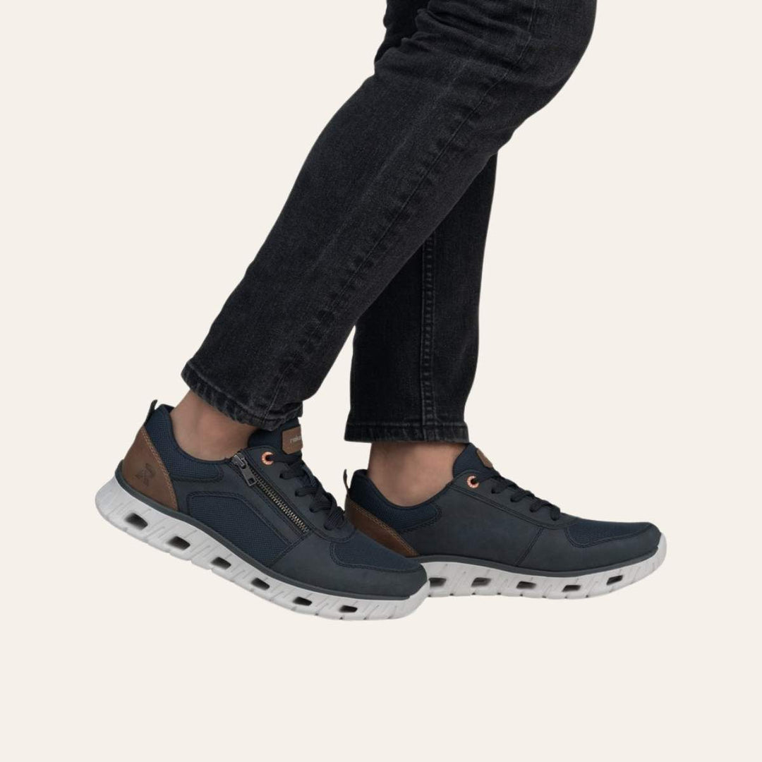 Rieker Herresko Blue M