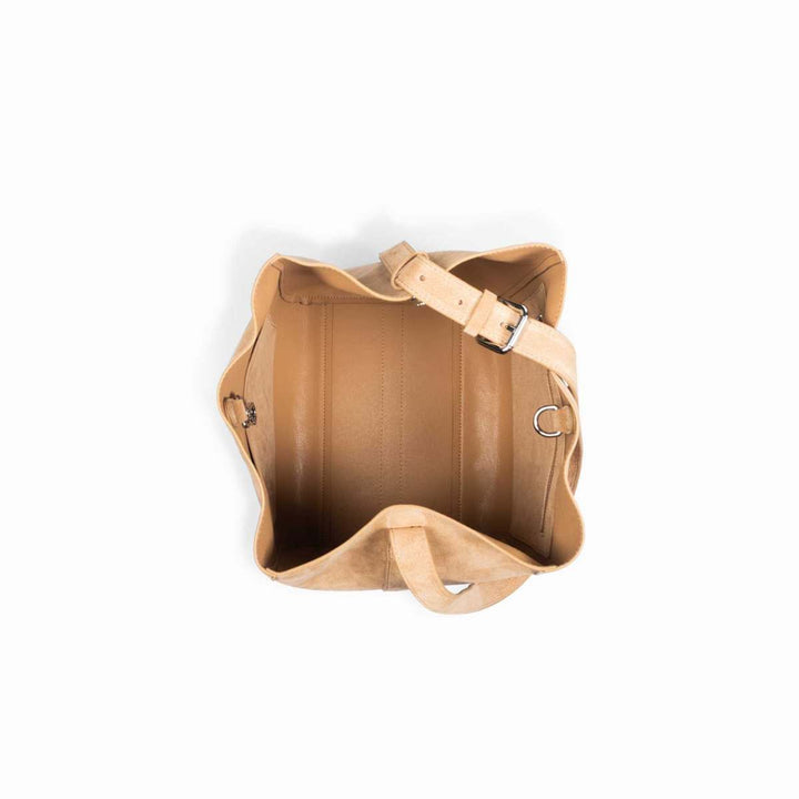 Jim Rickey Sac Medium Suede Wet Sand