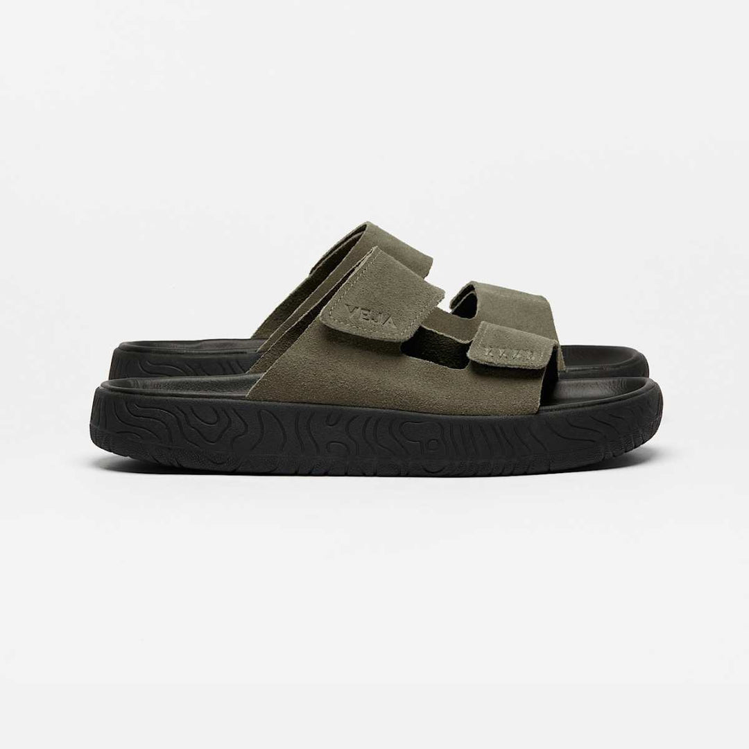 Veja Etna Suede Soft Kaki Black M