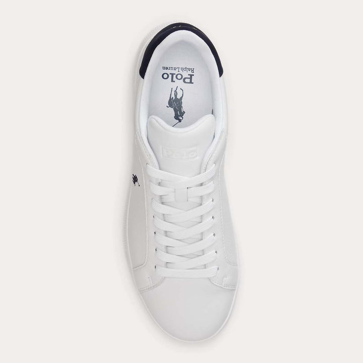 Ralph Lauren Heritage Court II Leather White/Navy M
