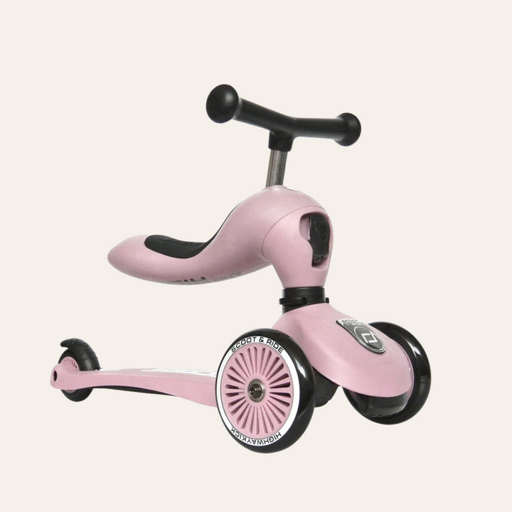 Sparkesykkel Highwaykick 1 Rose