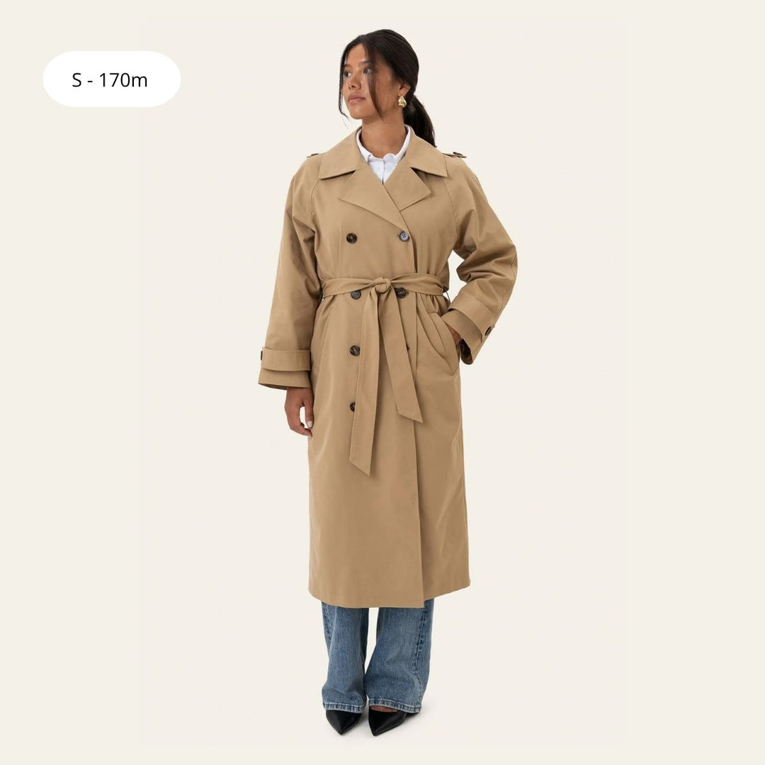 BYIC EvieIC Trenchcoat Camel