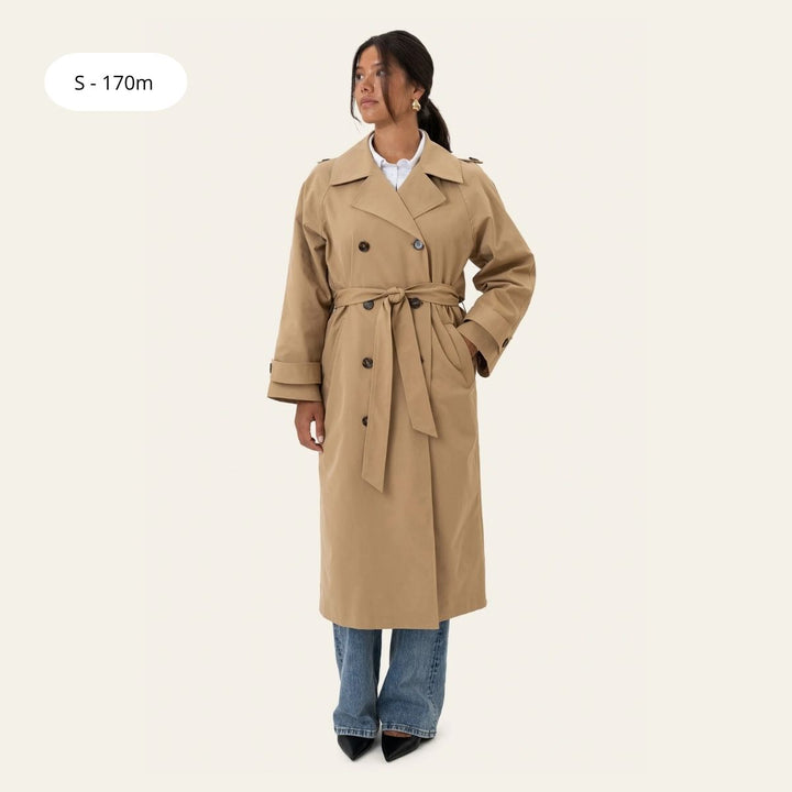 BYIC EvieIC Trenchcoat Camel