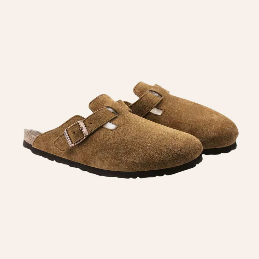 Birkenstock Tøfler Smal Boston Mink W