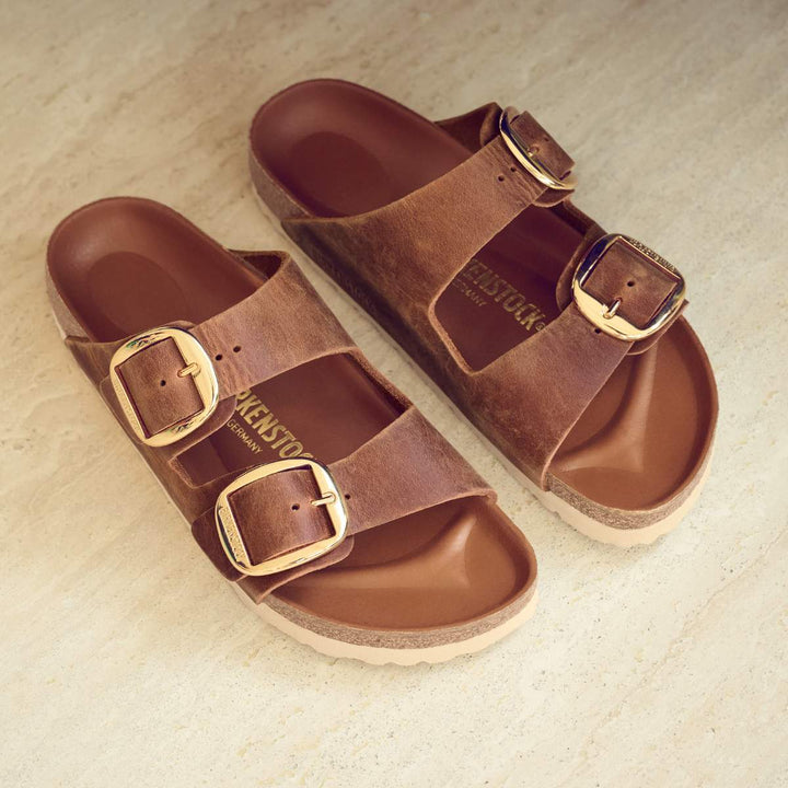 Birkenstock Arizona Buckle Smal Cognac W