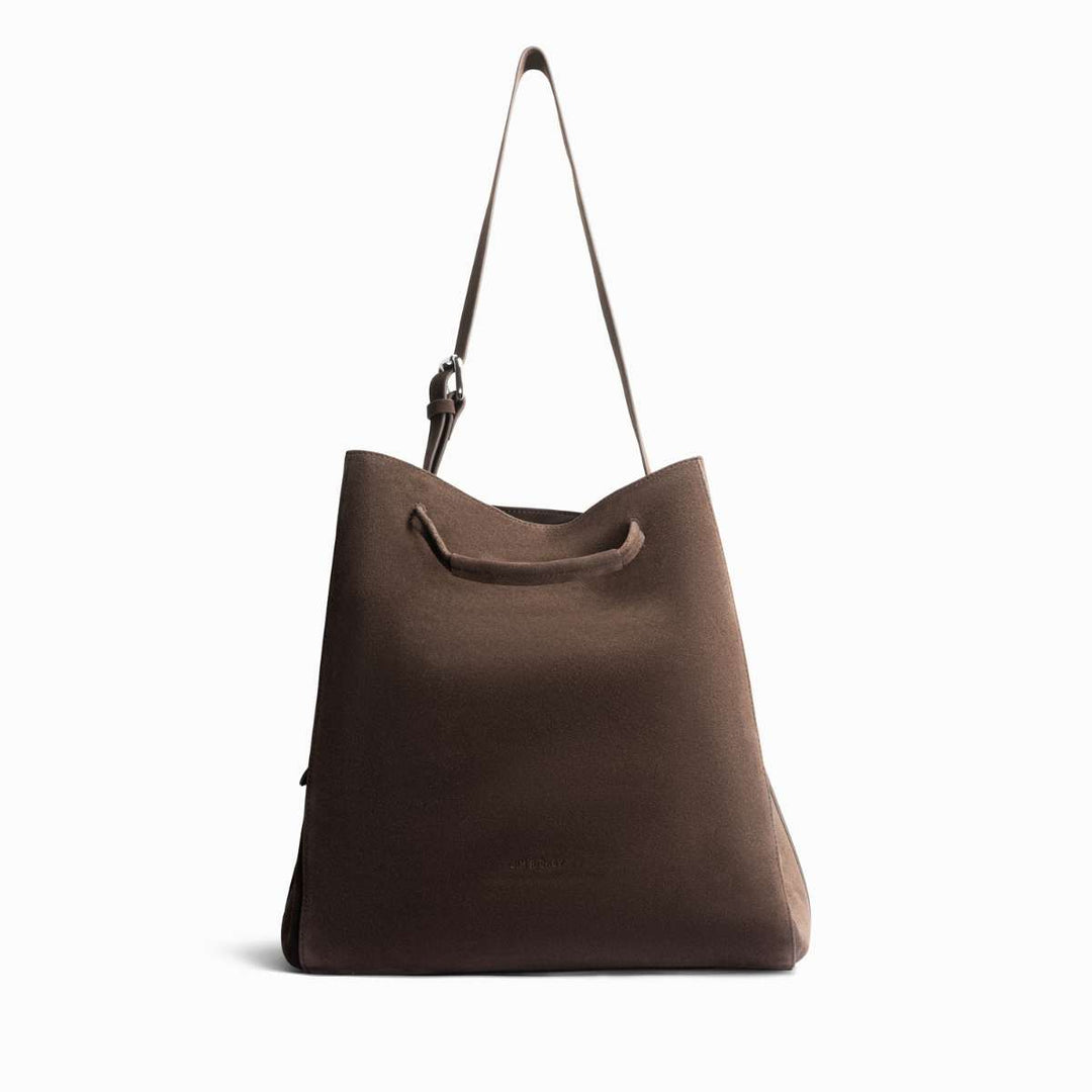 Jim Rickey Sac Large Suede Truffle