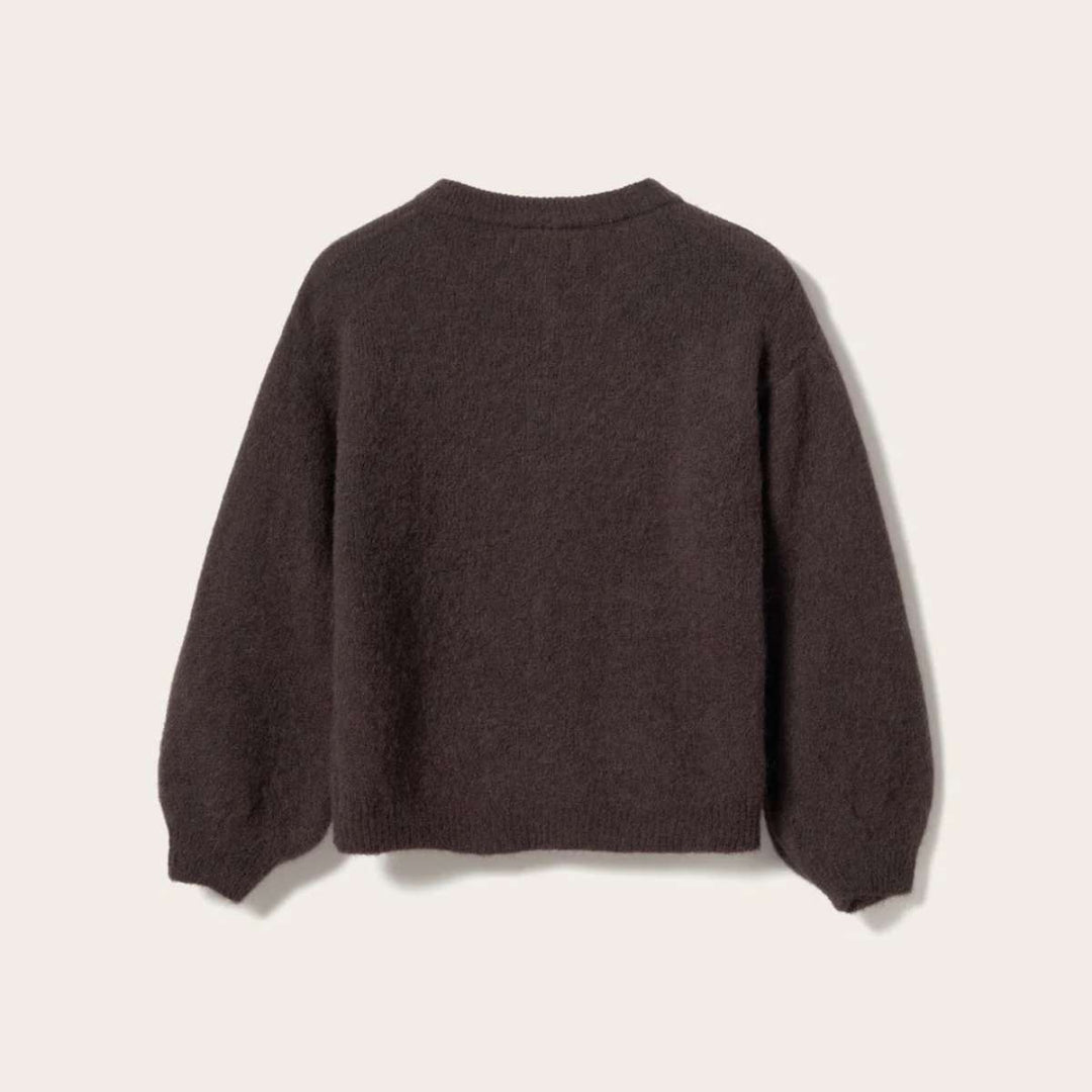 Noella Kae Knit Cardigan Chocolate