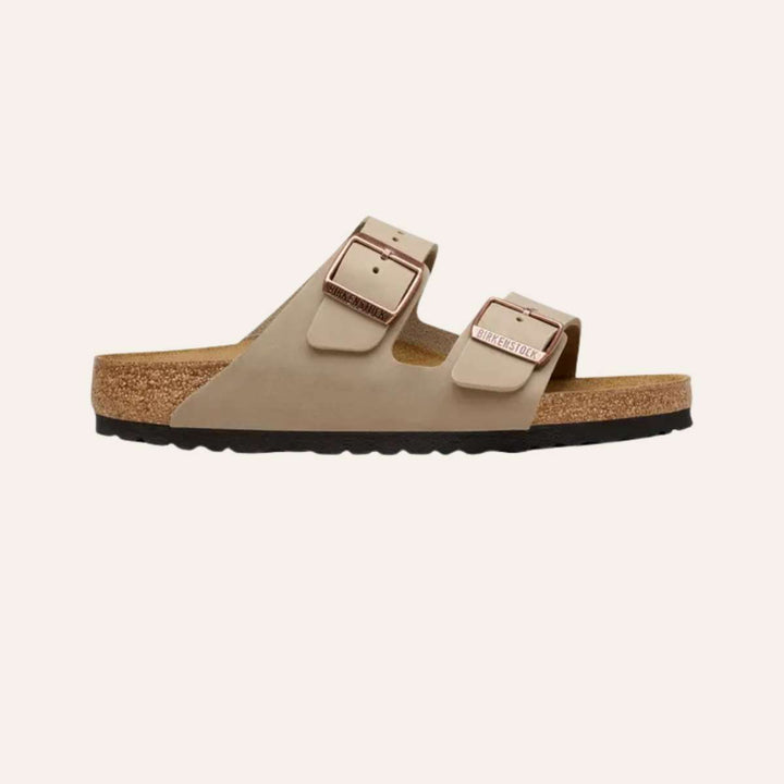 Birkenstock Arizona Narrow Oiled Leather Tobacco Brown W