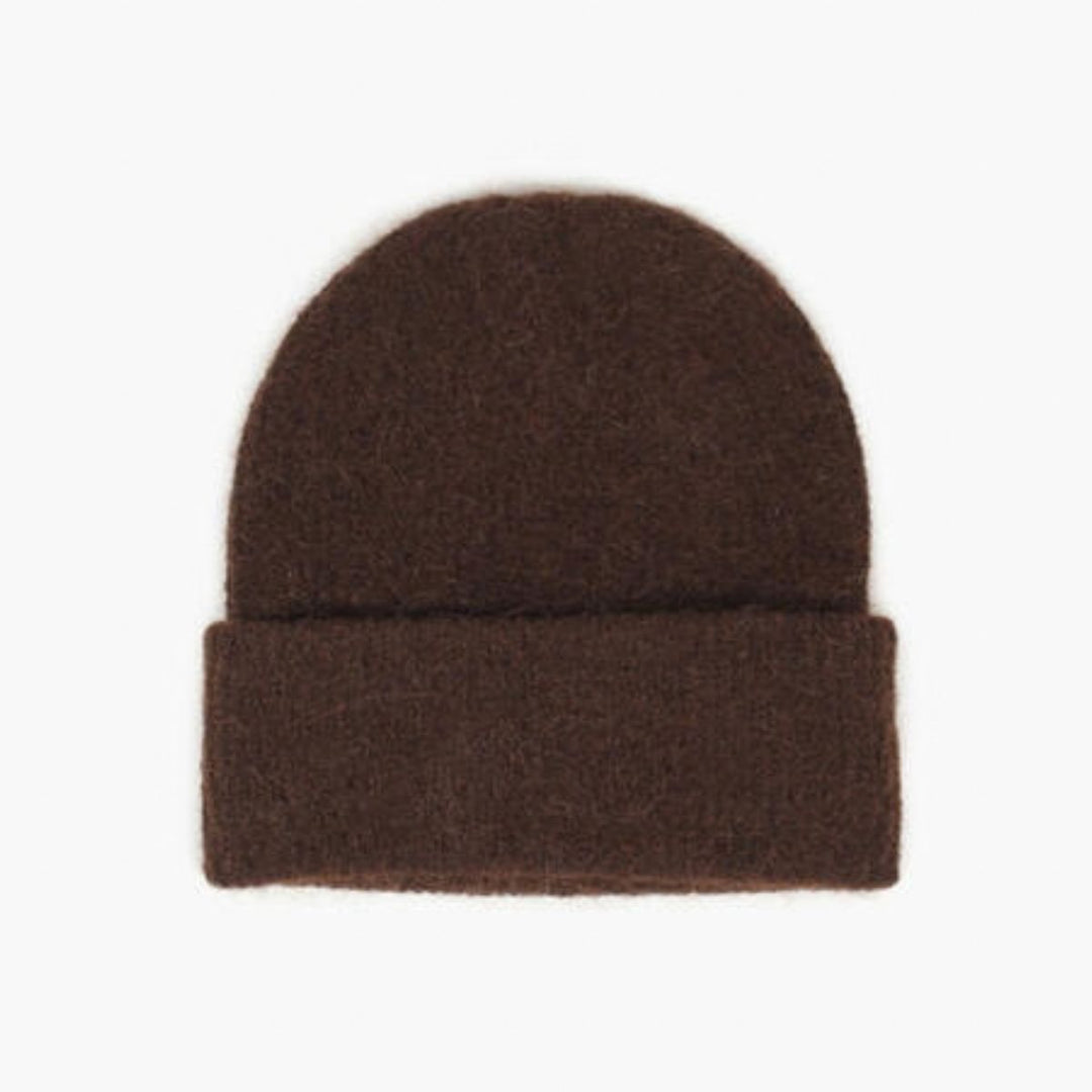 Nohr Gabriella Mohir Beanie Dk Brown