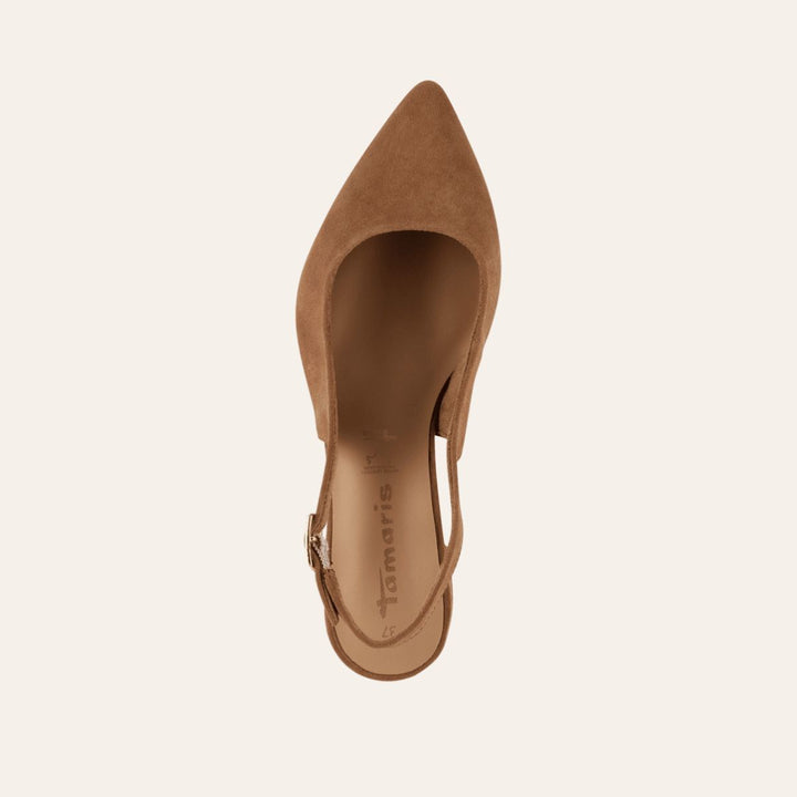 Tamaris Slingback Cognac W