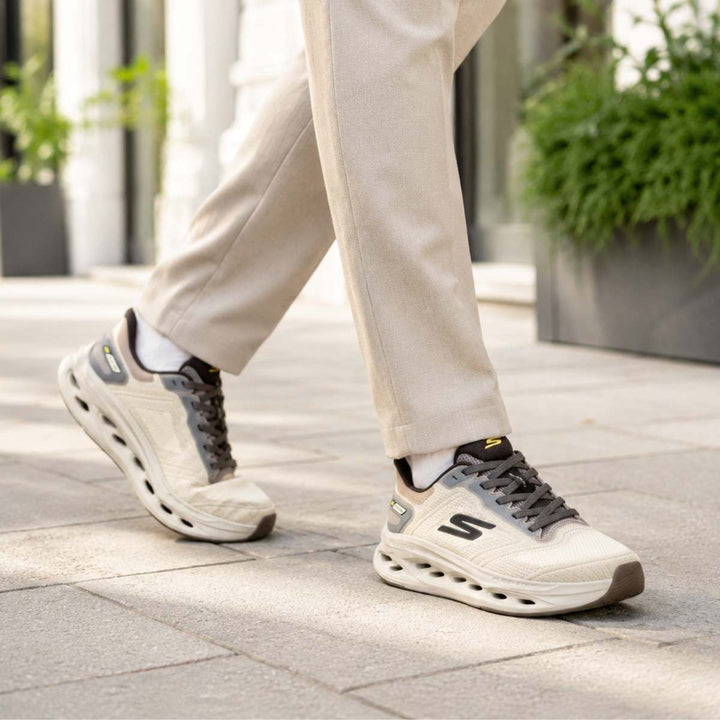Skechers Slip-Ins: Max Cushioning Glide-Step Taupe M