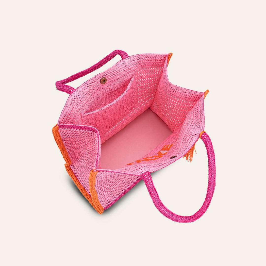 Lycke Tote Bag Summer Pink