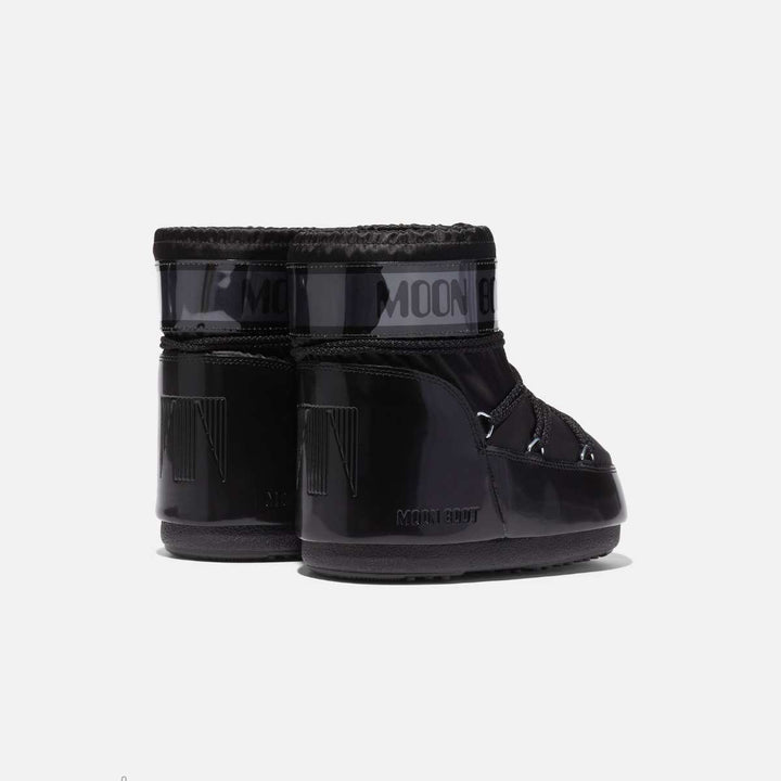 Moon Boot Icon Low Glance Black W