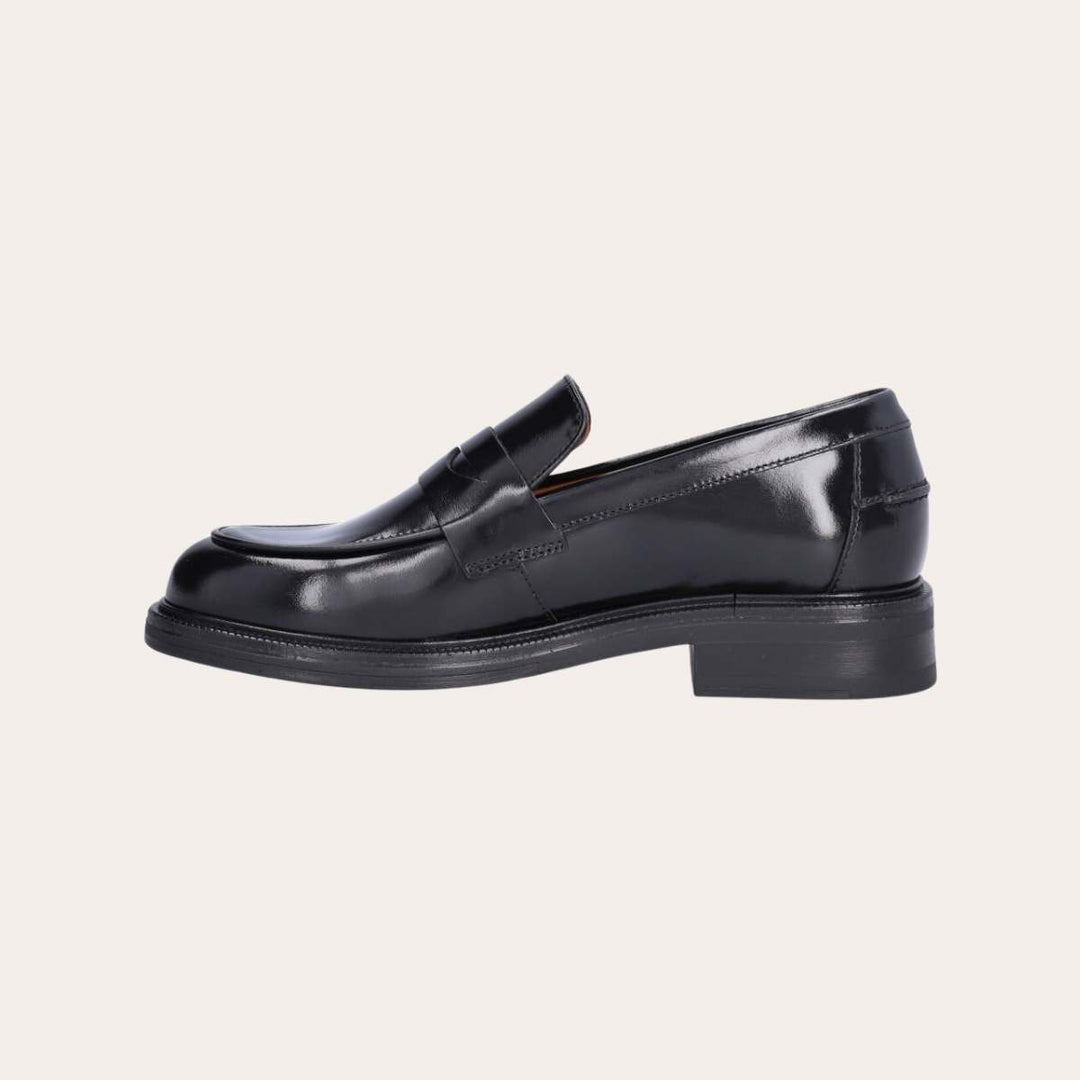 Billi Bi Loafer Black Calf W