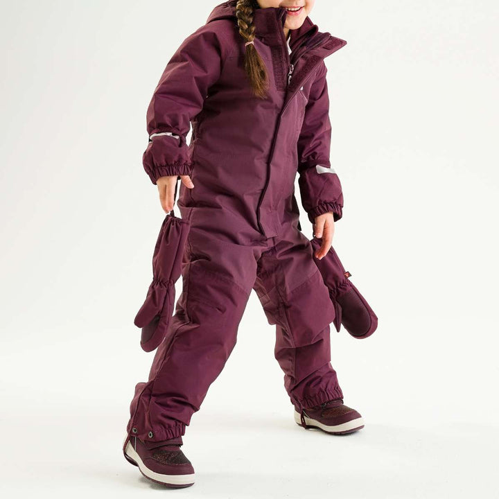 Viking Toasty Winter Thermal Overall Plum