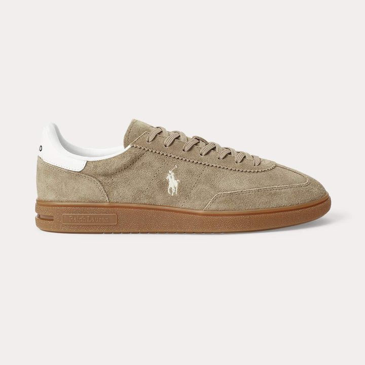 Ralph Lauren Bedford Suede Dirty Buck / Deckwash White M