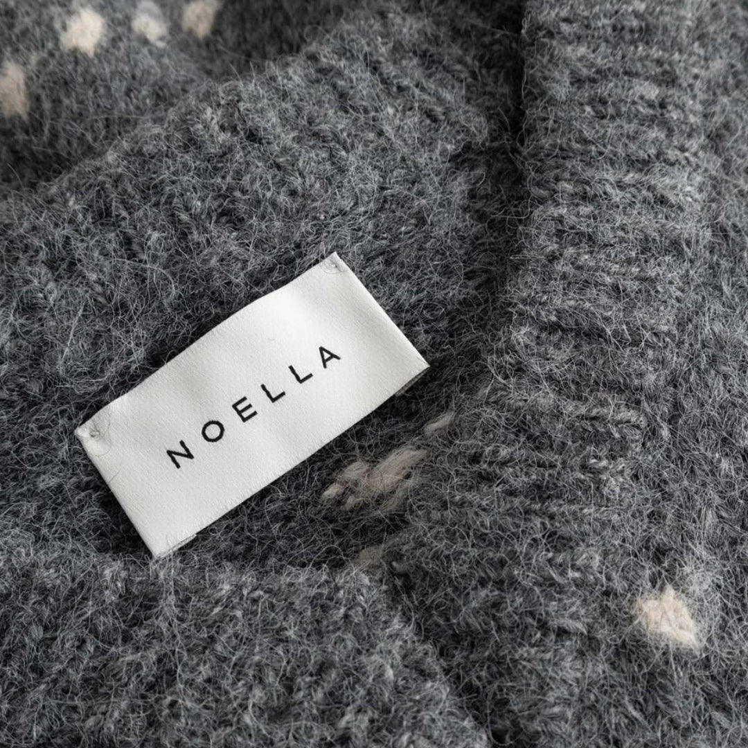 Noella Lai Knit Medium Grey Mel