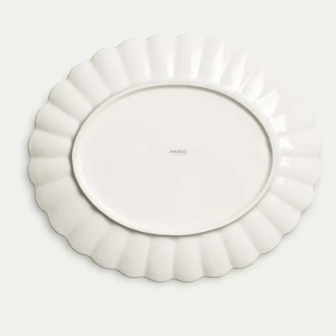 Mateus Oyster Plate 35*30cm Forrest Green